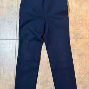Talbots Dark Blue Chatham Ankle Pants